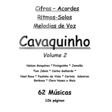 Imagem de Caderno De Músicas Cavaquinho Samba Mpb Choro - 62 Músicas - Academia 