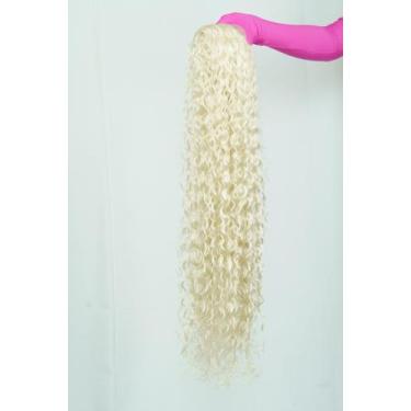 Imagem de Rabo de Cavalo Orgânico Cacheado Loiro - Central Hair
