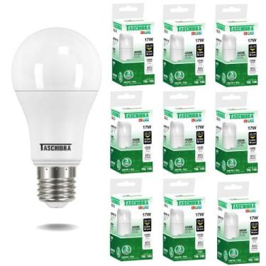Imagem de Kit 10 Lâmpadas Led Bulbo TKL 17W Taschibra E27 Bivolt, 4000K - Neutro