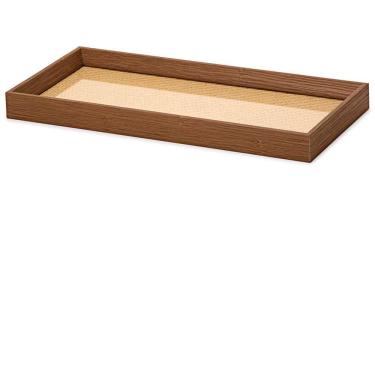 Imagem de Bandeja Decorativa Rattan 15670 Grande - Catran