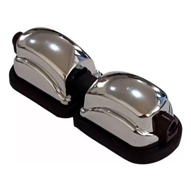 Imagem de Canoa Dupla Para Caixa Modelo Concept - Cromada Pac020cr
