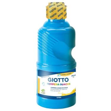 Imagem de Garrafa tinta giotto tempera guache 250ml escolha a cor, AZUL CELESTE