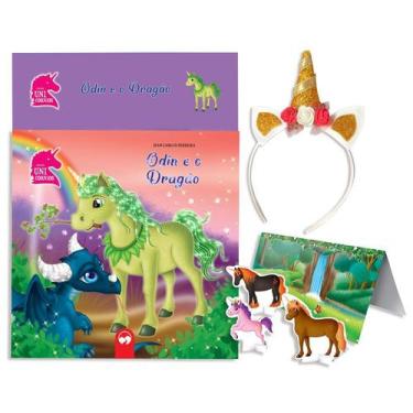 Imagem de Kit Tiara Odin e o Dragão Dourado Sortido - VALE DAS LETRAS, Sortido