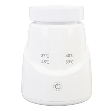 Imagem de Aquecedor de Mamadeiras Portátil, Aquecedor de Mamadeiras Recarregável para Viagem, Aquecedor de Leite de Aquecimento Rápido Com 4 Adaptadores e Controle de Temperatura