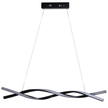 Imagem de Pendente de Teto Modaza Alfa Preto, Autovolt 120 cm