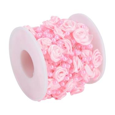 Imagem de Rose Pearl Garland St DIY W Decoração 0m e - Artificial Pearl Beads Wire St para W Party Decor, Pearl Bead St para Fixação e Decoração de Casa (Acouto0mpi3uh2t7-03)