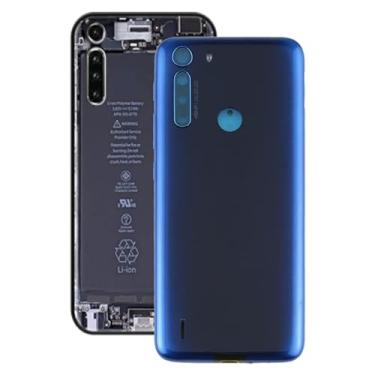 Imagem de Contracapa Tampa traseira da bateria para Motorola One Fusion/XT2073-2 Substituição do telefone