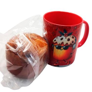 Imagem de Caneca Canetone Gente que ama Panetone com Mini panetone