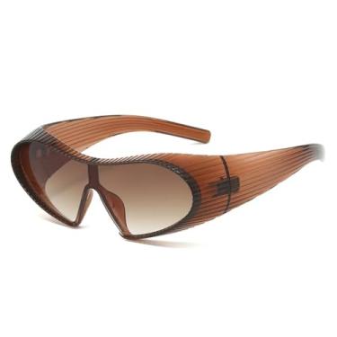 Imagem de JRLLFD Óculos de sol Steampunk Goggles para homens e mulheres, 3, tamanho único