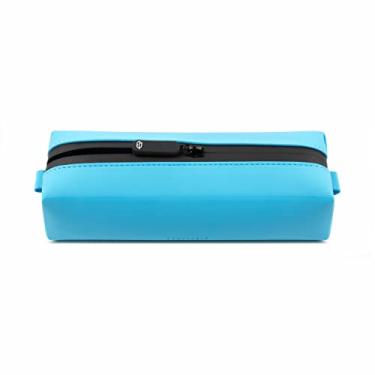 Imagem de Comfyable Bolsa de higiene pessoal pequena para mulheres e homens, bolsa de maquiagem fina para viagem, bolsa de pincéis de maquiagem, bolsa de cosméticos, bolsa de escova de dentes, mini kit Dopp