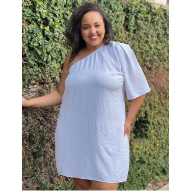 Imagem de Vestido feminino plus size mula manca com faixa  - ANNA PLUS FEMININA,