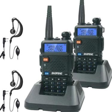 Imagem de Kit 2 Rádio Comunicador UV-5R Original  - Lellis Rocha
