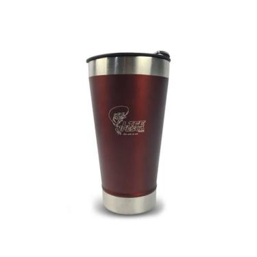 Imagem de Copo Térmico Life Pesca 502ml Com Abridor - Várias Cores, Vinho