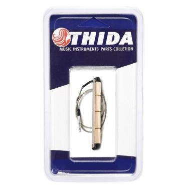 Imagem de Captador De Rastilho Cerâmico Para Baixo Acustico 4 Cordas - Thida