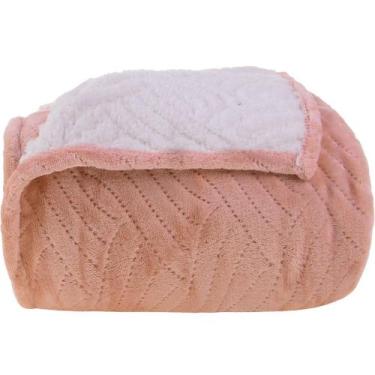 Imagem de Manta TV com Mangas Dupla Face Toque Flannel + Sherpa Lã de Carneiro -