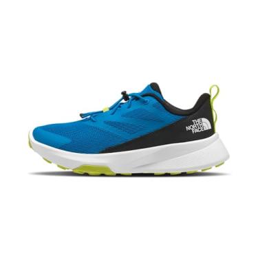 Imagem de THE NORTH FACE Tênis de corrida infantil Altamesa Trail | Entressola Eva leve e altamente acolchoada, Azul herói/verde enxofre, 10 Big Kid