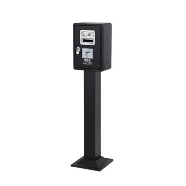 Imagem de Eliminação de pontas de cinzas de cigarros, cinzeiro de coluna de cinzas de aço inoxidável coluna de extinção de fumaça vertical ao ar livre coluna de fumar lata de lixo coluna de bumbum de cigarro,