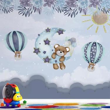 Imagem de Papel de Parede Infantil Animais Fofos AL 78 - AloPapers, 4,00m de lar