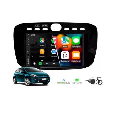 Imagem de Kit Multimídia Punto Linea 2013 / 2017 7 Pol CarPlay AndroidAuto - FirstOption 8100