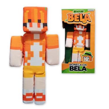 Imagem de Boneco Minecraft Pelúcia Streamer Youtuber Bela - Cosmo Kids