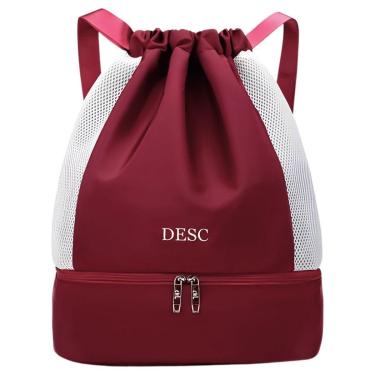 Imagem de Mochila Bolsa Saco com Cordão Esportiva Impermeável Anti roubo Academia Treino Passeio Dia a Dia-Unissex