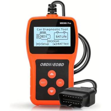 Imagem de Scanner Automotivo, Scaner Automotivos Português, Obd2, Scanner Automotivo, Ferramenta de Diagnóstico de Scanner, Testador de Bateria, Limpar Códigos de Erro de Falha, 88 Tipos de Leitura de Dados