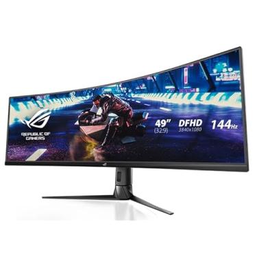 Imagem de Monitor Gamer Asus ROG Strix 49 Curvo UltraWide 144Hz HDMI DisplayPort - XG49VQ