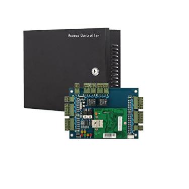 Imagem de MENGQI-CONTROL Portas Sistema De Controle De Acesso Componentes De Controle Central Com Metal 5A 110V-240V Caixa De Fonte De Alimentação Tcp/Ip Painel De Controle De Acesso De Rede Controlador Wiega