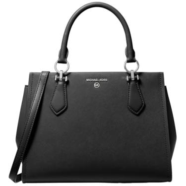 Imagem de Michael Kors Bolsa média Marilyn, Ferragens prateadas/pretas, One Size