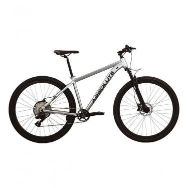 Imagem de Bicicleta Aro 29 Absolute Nero 5 12v Garfo Trava No Guidão Freios Hidráulicos Cinza Tam 19
