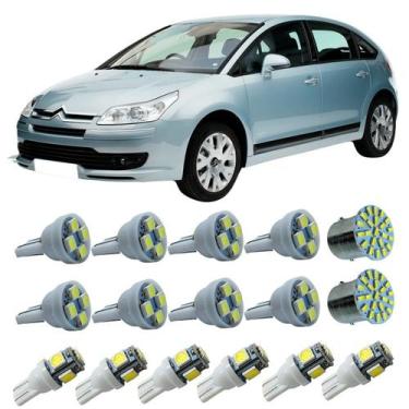 Imagem de Kit Led Interno Externo Citroen C4 Pallas 2007 A 2014