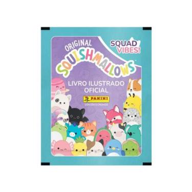 Imagem de 75 Figurinhas Squishmallows, Panini = 15 Envelopes