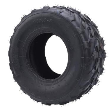 Imagem de Pneu ATV 16x8-7, Substituição de Pneus ATV, Pneu Off-road Go-Kart, Todo o Pneu de Kart de Terreno Sem Câmara, Aderência Aprimorada, Resistente à Perfuração, Explosão, 1 Pacote