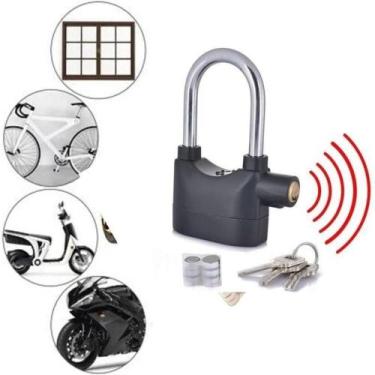 Imagem de Cadeado Com Alarme 2 Em 1 Sensor Movimento Anti-Roubo 110dB - Yeet
