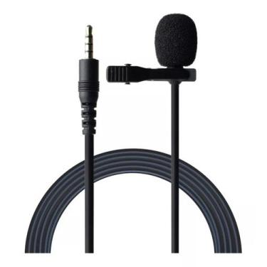 Imagem de Microfone Lapela Celular Smartphone Youtuber Tomate