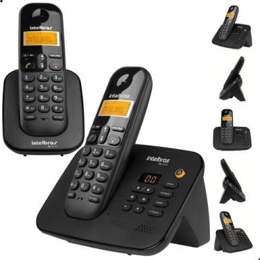 Imagem de Telefone Sem Fio Intelbras TS 3130  Ramal TS 3111 com Secretária Eletr