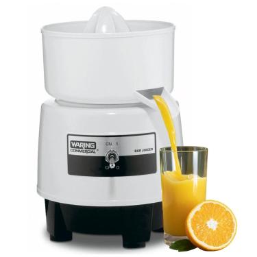 Imagem de Espremedor de Frutas Elétrico para e Limão, Aço Inoxidável, 110v, WARING BJ120C, Branco