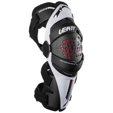 Imagem de Joelheira Articulada Leatt Z-Frame Branco/Preto