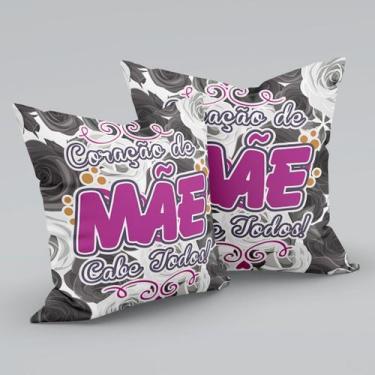Imagem de Almofada Cheia Dia das Mães Homenagem Mãe Presente 01 Peça - MANIA DE 