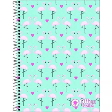 Imagem de Caderno Universitário Capa Dura Espiral 1 Matéria 80 Folhas Sortido 20x27,5 cm