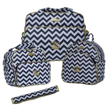 Imagem de Mochila Maternidade de Menina Bolsa Impermeável Plike Baby