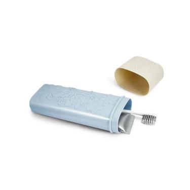 Imagem de Porta Escova e Pasta de Dente Lifestyle Azul Jacki Design - AHX20910