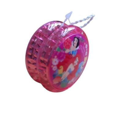 Imagem de Brinquedo P/Criança Infantil Yoyo Ioiô C/Luz Disney Princesa - Etitoys