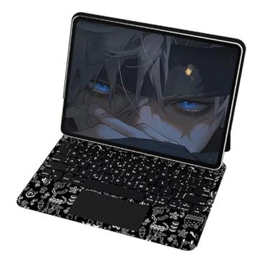 Imagem de Teclado Mágico Retroiluminado Magnético Para iPad Air 5/4 10,9 Polegadas