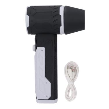 Imagem de Ventilador Elétrico a Jato Seco, Soprador de Ar Portátil, Espanador de Ar Ajustável, Ventilador de Folhas para Lavagem de Carro, Limpeza de Pátio, Remoção de Neve, Acampamento