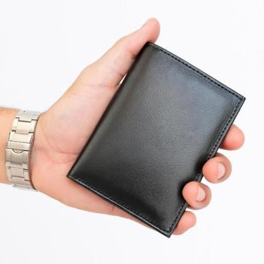 Imagem de Carteira Masculina Couro Básica modelo slim - DJ