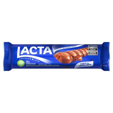 Imagem de Chocolate ao Leite Lacta 28g
