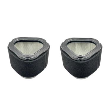 Imagem de Pacote com 2 filtros de ar compatíveis com Joh-n Dee-re L110 LT160 LX266 M145944 M131303 Kohler 12-083-10-S 12-083-16 CV13S CV14 CV15T CV16S CV490 cortador de grama Peças de reposição GY200 661