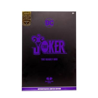 Imagem de Boneco McFarlane O Coringa (A Dupla Mortal) 18 cm (Etiqueta Dourada)