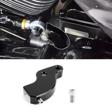 Imagem de Jerbor Assistente de mudança neutra de motocicleta para Harley Touring Softail 2018-Up, suporte auxiliar de mudança neutra de liga de alumínio durável, mais fácil em 20% de marcha neutra para